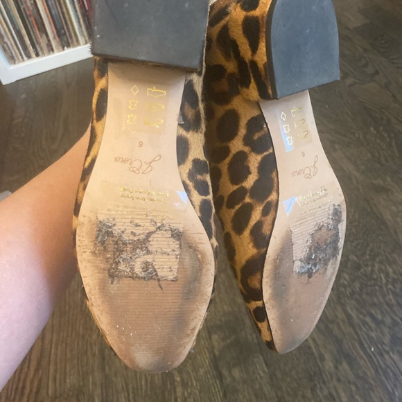 J Crew Leopard booties size 6 - Picture 6 of 6